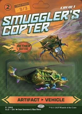 画像1: 【ENG/SLD/FOIL★】密輸人の回転翼機/Smuggler's Copter【ボーダーレス】