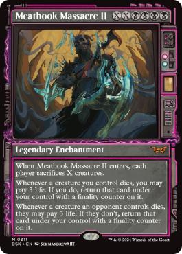 画像1: 【ENG/DSK-BF/FOIL★】続・食肉鉤虐殺事件/Meathook Massacre II  [黒] 『M』 【ショーケース】