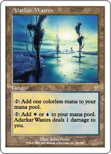 画像1: 【JPN/7ED】アダーカー荒原/Adarkar Wastes