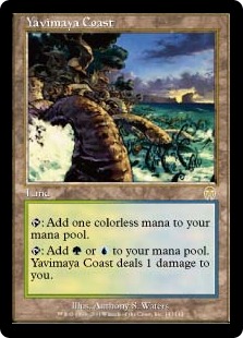 画像1: 【JPN/APC】ヤヴィマヤの沿岸/Yavimaya Coast【VG】