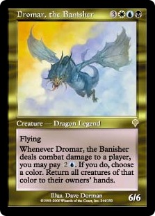 画像1: 【JPN/INV】追放するものドロマー/Dromar, the Banisher【EX-】