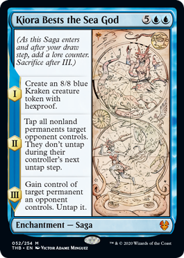 画像1: 【ENG/THB】キオーラ、海神を打ち倒す/Kiora Bests the Sea God 『M』 [青]