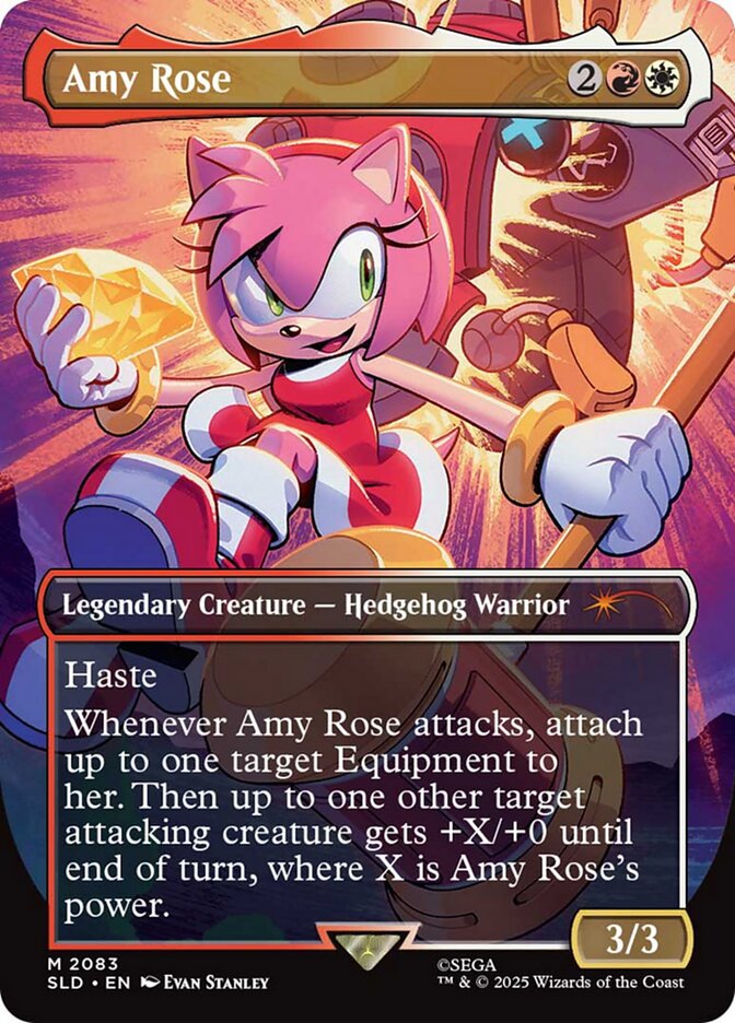 画像1: 【ENG/SLD/FOIL★】Amy Rose