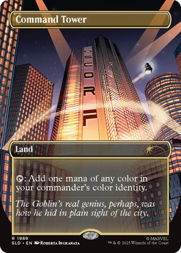 画像1: 【ENG/SLD】統率の塔/Command Tower『1989』【ボーダーレス】