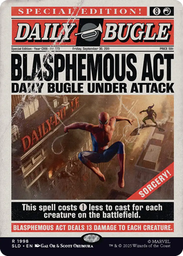 画像1: 【ENG/SLD】冒涜の行動/Blasphemous【Daily Bugle Breaking News】