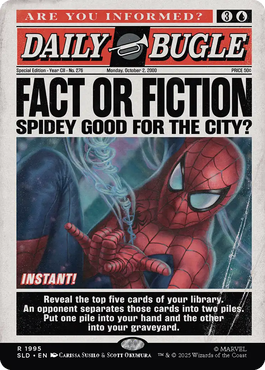 画像1: 【ENG/SLD】嘘か真か/Fact or Fiction【Daily Bugle Breaking News】