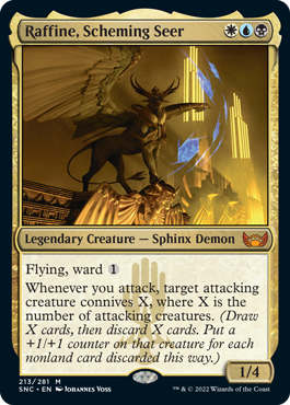 画像1: 【ENG/SNC】策謀の予見者、ラフィーン/Raffine, Scheming Seer [マルチ] 『M』