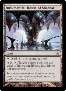 画像1: 【ENG/RAV/FOIL★】影の家、ダスクマントル/Duskmantle, House of Shadow