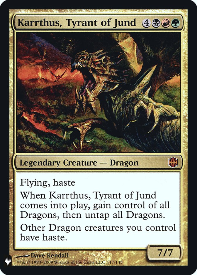画像1: 【ENG/MB1/FOIL★】ジャンドの暴君、カーサス/Karrthus, Tyrant of Jund