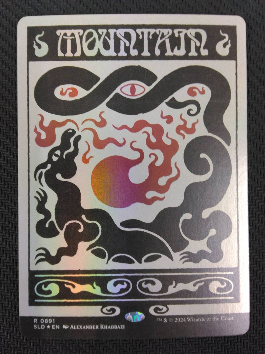 画像1: 【ENG/SLD/FOIL★】山/Mountain