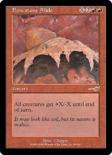 画像1: 【JPN/NEM/FOIL★】流動石の山崩れ/Flowstone Slide