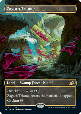 画像1: 【ENG/IKO-BF】ゼイゴスのトライオーム/Zagoth Triome 『R』 [土地] 【ショーケース】