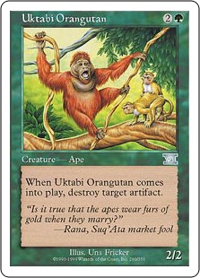 画像1: 【JPN/6ED】ウークタビー・オランウータン/Uktabi Orangutan