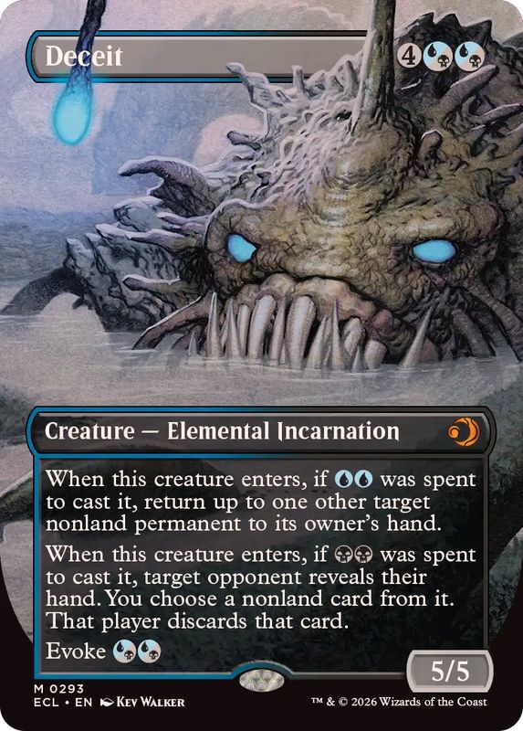 画像1: 【ENG/ECL-BF】欺瞞/Deceit [マルチ] 『M』【ボーダーレス】