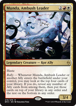 画像1: 【ENG/BFZ】待ち伏せ隊長、ムンダ/Munda, Ambush Leader 『R』