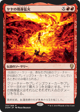 画像1: 【JPN/DOM】ヤヤの焼身猛火/Jaya's Immolating Inferno 『R』 [赤]