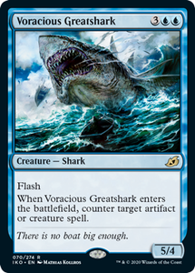 画像1: 【ENG/IKO】大食の巨大鮫/Voracious Greatshark 『R』 [青]
