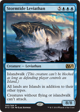 画像1: 【ENG/M15】嵐潮のリバイアサン/Stormtide Leviathan