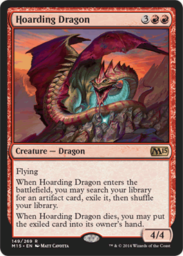 画像1: 【ENG/M15】溜め込むドラゴン/Hoarding Dragon