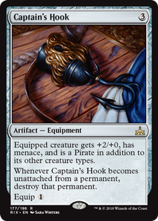 画像1: 【ENG/RIX】船長の鉤/Captain's Hook 『R』 [茶]