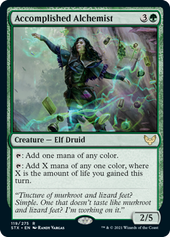 画像1: 【ENG/STX】成し遂げた錬金術師/Accomplished Alchemist 『R』 [緑]